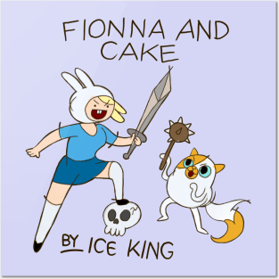 A Fionna and Cake story, by Ice King Posters and Art